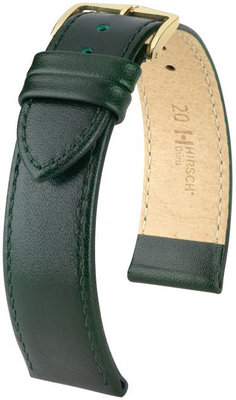 Correa de piel verde Hirsch Osiris M 03475140-1 (Teletina)