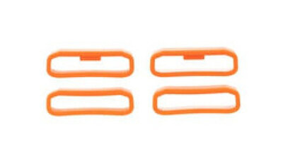 Garmin Keepers, Fenix5X Plus Naranja (lazo de correa naranja para Fenix5X Plus), 2pcs