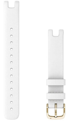 Correa de piel Garmin 14mm (pro Lily), blanco V1