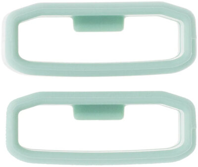 Garmin Keeper, Forerunner 745 Neo Tropic (lazo de correa azul-verde para Forerunner 745), 2pcs