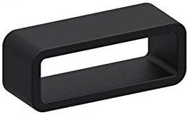 Bucle de silicona Ricardo, black