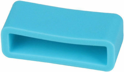 Correa de silicona azul para reloj