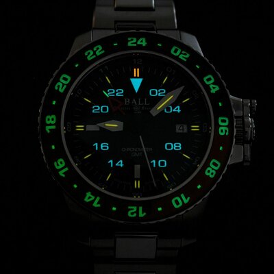 Ball Engineer Hydrocarbon AeroGMT II Automatic COSC Chronometer DG2018C-S3C-BE