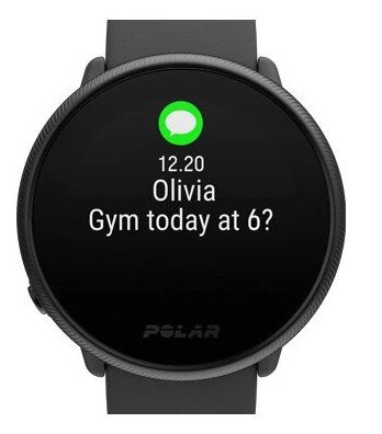 Polar Ignite 2 Night Black, talla S-L