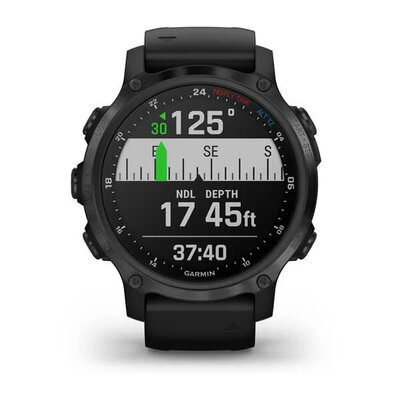 Garmin Descent Mk2S Sapphire, Gray / Black Band