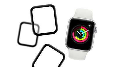 Cristal protector 3D Mosh Tempered Glass Protector 0.5mm para Apple Watch Series 4/5/6/SE 40mm