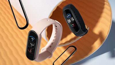 Cristal protector 3D Mosh Tempered Glass Protector 0.5mm para Xiaomi Mi Band 5 (2 unidades)