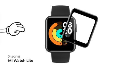 Cristal protector 3D Mosh Tempered Glass Protector 0.5mm para Xiaomi Mi Watch Lite