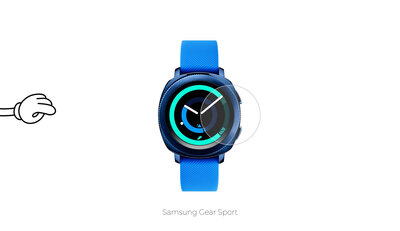 Cristal protector Mosh Tempered Glass Protector 0.3mm para Samsung Gear Sport