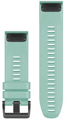 correa de silicona Garmin 26mm (para Garmin Fenix 8/7X/6X (51mm), Tactix etc.), azul, QuickFit + parte alargada, 010-12905-00