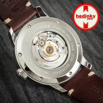 MeisterSinger Stratoscope Automatic Moon Phase Date ST982_SVSL02