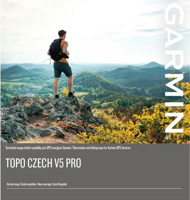 TOPO Garmin Czech V5 PRO Voucher (mapas topográficos)