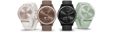 Garmin Vívomove Sport Silver / Cool Mint Band