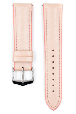 correa de caucho Hirsch Lindsey M 0922302122-2, beige/rosa, caucho natural, longitud M, Quick Release