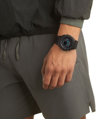Casio G-Shock Original GA-2100-1A2ER Carbon Core Guard Utility Black Series