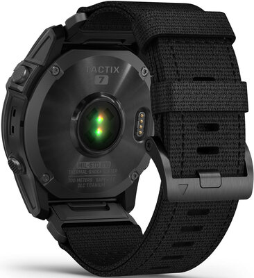 Garmin Tactix 7 PRO Solar Sapphire Ballistics Edition Black Nylon Band (+ correa extra)