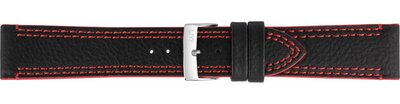 correa de cuero Morellato Futnet M 5484D14.883, negro