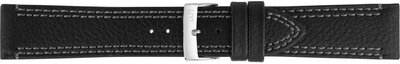 correa de cuero Morellato Futnet M 5484D14.892, negro