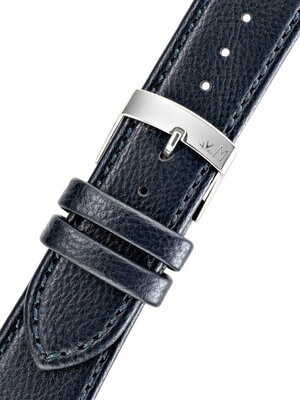 Correa de piel Morellato Lauro 5336D05.061 M, azul, material reciclado