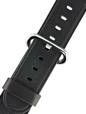 Correa de piel negra Morellato M 4739B50.019
