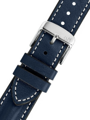 Correa de piel azul Morellato Sailing 5617C03.062 M