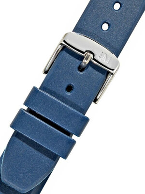 Correa azul Morellato Lugano Rubber 5183556.061 M (plástico/caucho)
