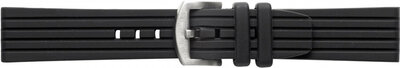 correa de silicona Morellato Brenta M 4025187.019, negro