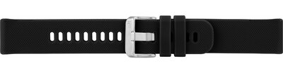 correa de silicona Morellato Byte 5654187.019 M, negro, Quick Release