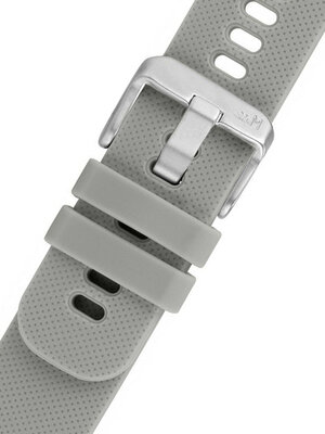 Correa de silicona gris Morellato Byte M 5654187.093