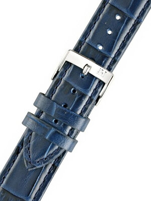 Correa de piel azul Morellato Bolle 2269480.061 L