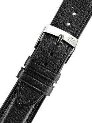 Correa de piel negra Morellato Canova M 4684B73.019