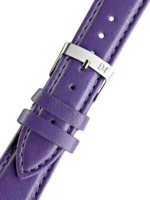 Correa de piel Morellato Gelso 4219A97.069 M, morado, piel ecológica