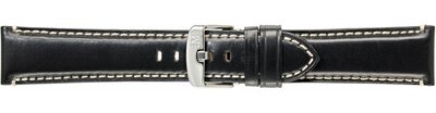correa de cuero Morellato Giorgione 4272B12.019 M, negro