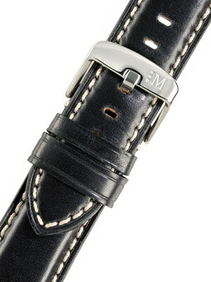 Correa de piel negra Morellato Giorgione 4272B12.019 M
