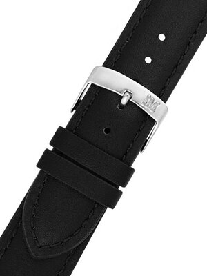 Correa de piel Morellato Grafic L 0969087.019, negro