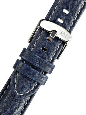 Correa azul Morellato Racing 4206B07.062 M (textil, piel)