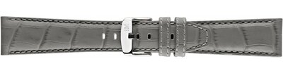 Correa de cuero Morellato Soccer M 4497B44.092, gris, piel sintética