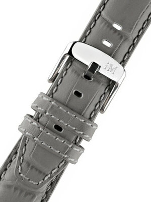 Correa gris Morellato Soccer M 4497B44.092 (ecopiel, plástico/caucho)