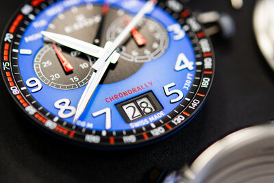 Edox Chronorally Quartz Chronograph 38001 TINR BUDN BMW Limited Edition 2000pcs (+ correa de repuesto)