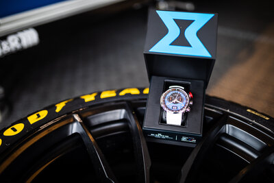 Edox Chronorally Quartz Chronograph 38001 TINR BUDN BMW Limited Edition 2000pcs (+ correa de repuesto)
