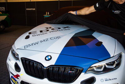 Edox Chronorally Quartz Chronograph 38001 TINR BUDN BMW Limited Edition 2000pcs (+ correa de repuesto)