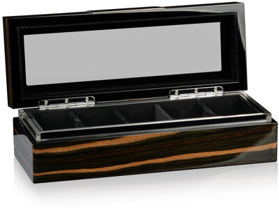 Caja de reloj Heisse & Söhne Executive Macassar 5 70019-119