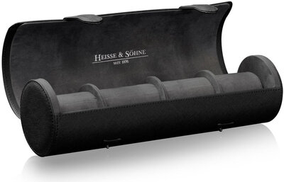 Caja de reloj Heisse & Söhne Rondo 5 70019-97, negra