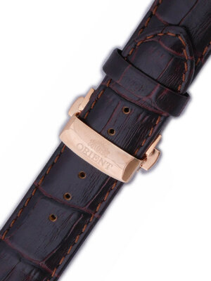correa de cuero Orient UDCVWRT 24mm (para modelo FETAC), marrón