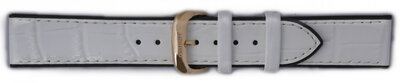 correa de cuero Orient UDDKUGW 19mm (para modelo CDB01), blanco