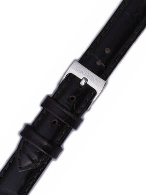 correa de cuero Orient UDDNNSC 16mm (para modelo NR1Q), negra