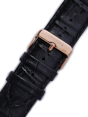 correa de cuero Orient UDEAJRB 24mm (para modelo FUNC7), negro