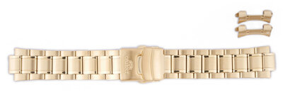Brazalete de acero inoxidable Orient KDDQJAA 22mm (para el modelo FEU07), dorado