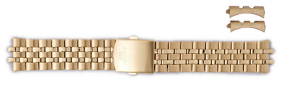 Brazalete de acero inoxidable Orient KDDQVAA (para model CTT0H), dorado