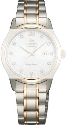 Brazalete de acero inoxidable Orient KDEGGSZ 16mm (para model FNR1Q), bicolor